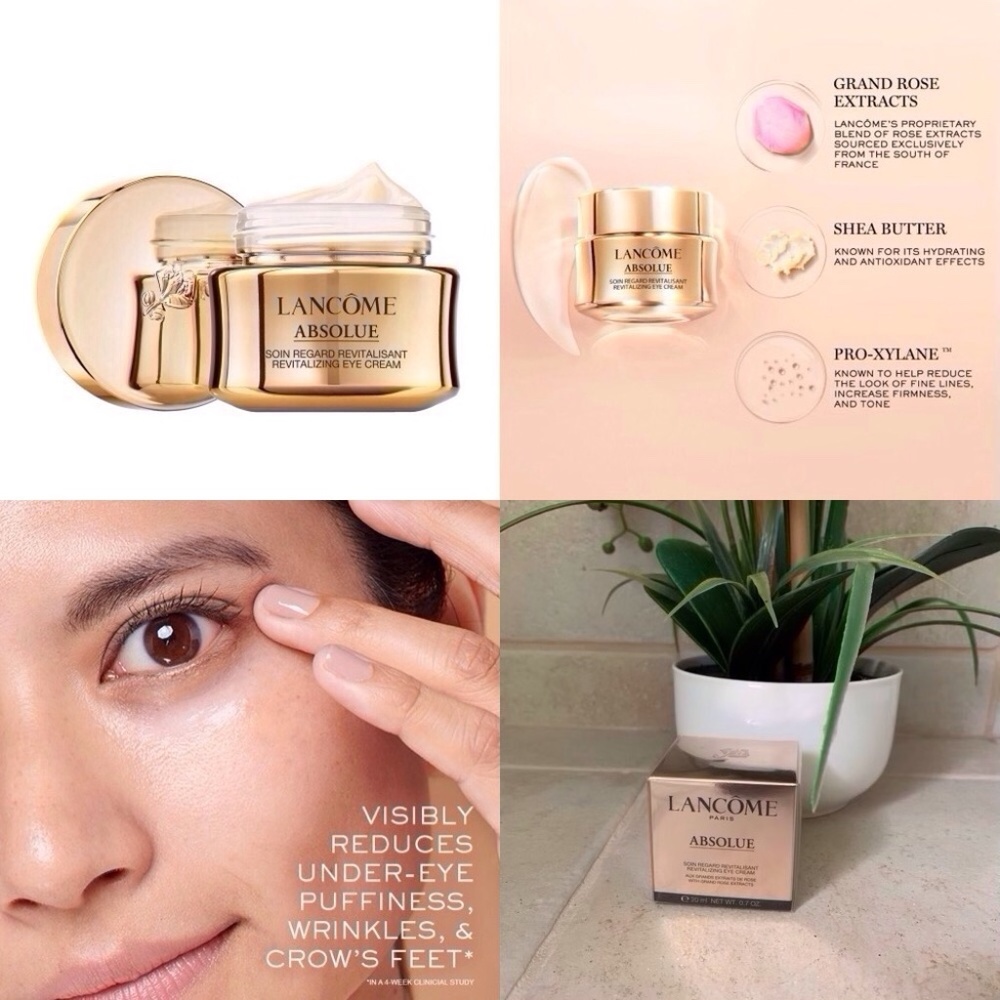 NWT✨Luxury Lancôme 👁️ Absolue Revitalizing Eye Cream 20 ml + Bonus product